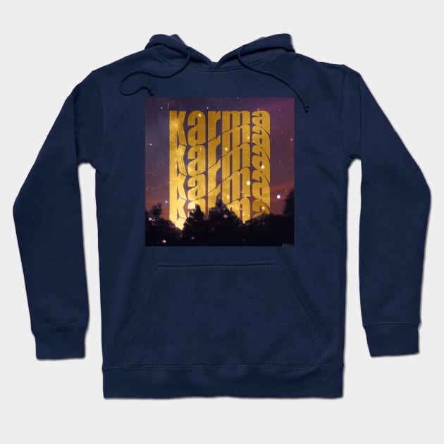 Karma Waves 2 Hoodie by Fun Shirt Store